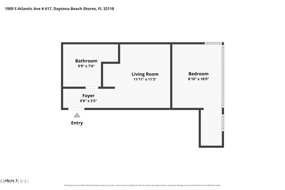 1909 S Atlantic Avenue #801 Daytona Beach Shores, FL 32118