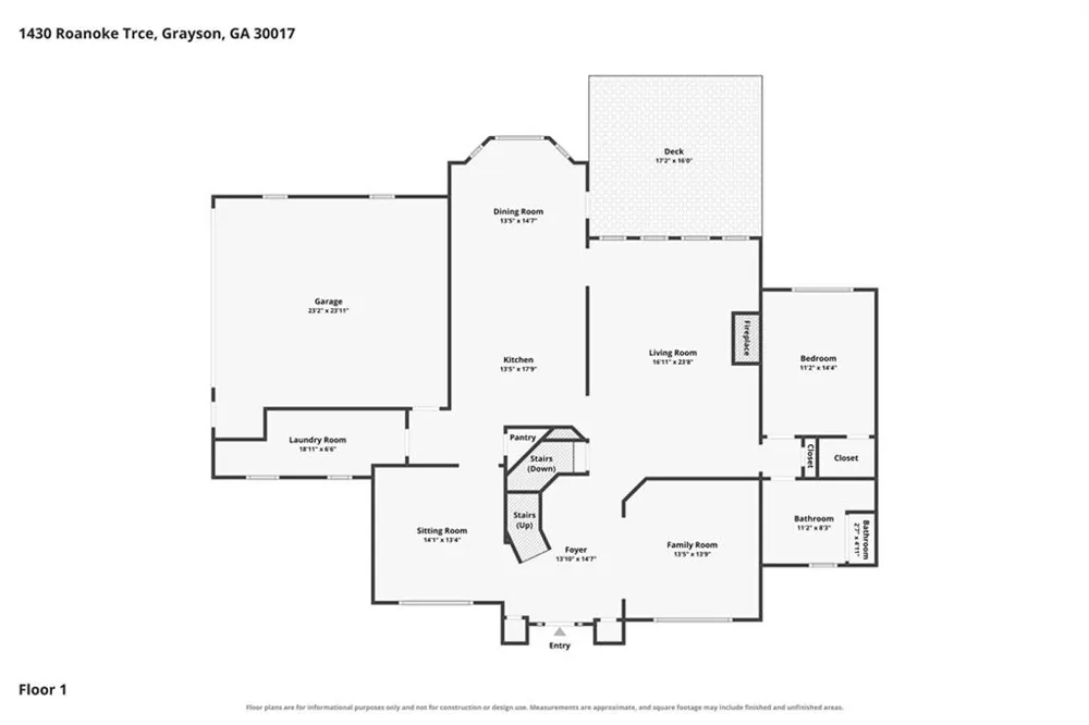 1430 Roanoke Trace Grayson, GA 30017