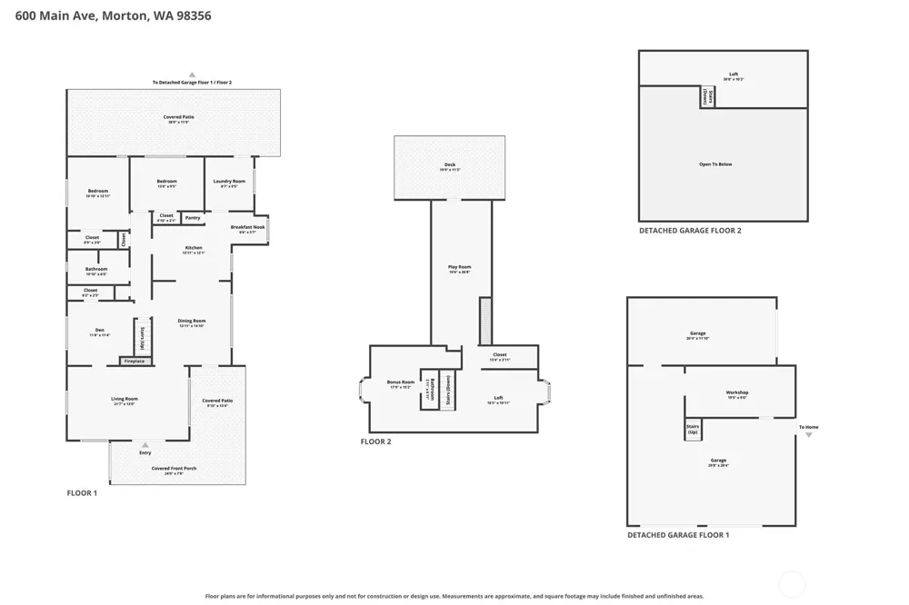 600 Main Avenue Morton, WA 98356