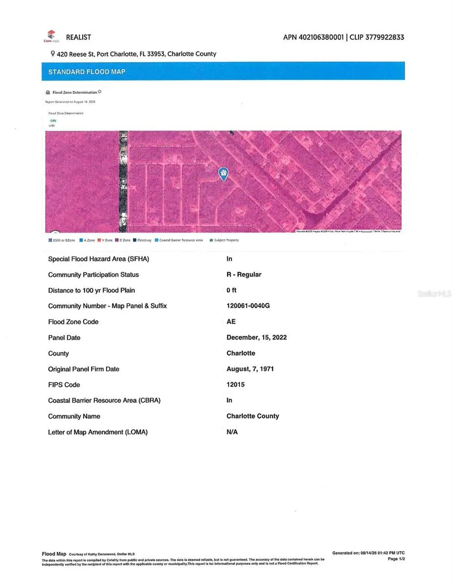 428 REESE STREET Port Charlotte, FL 33953