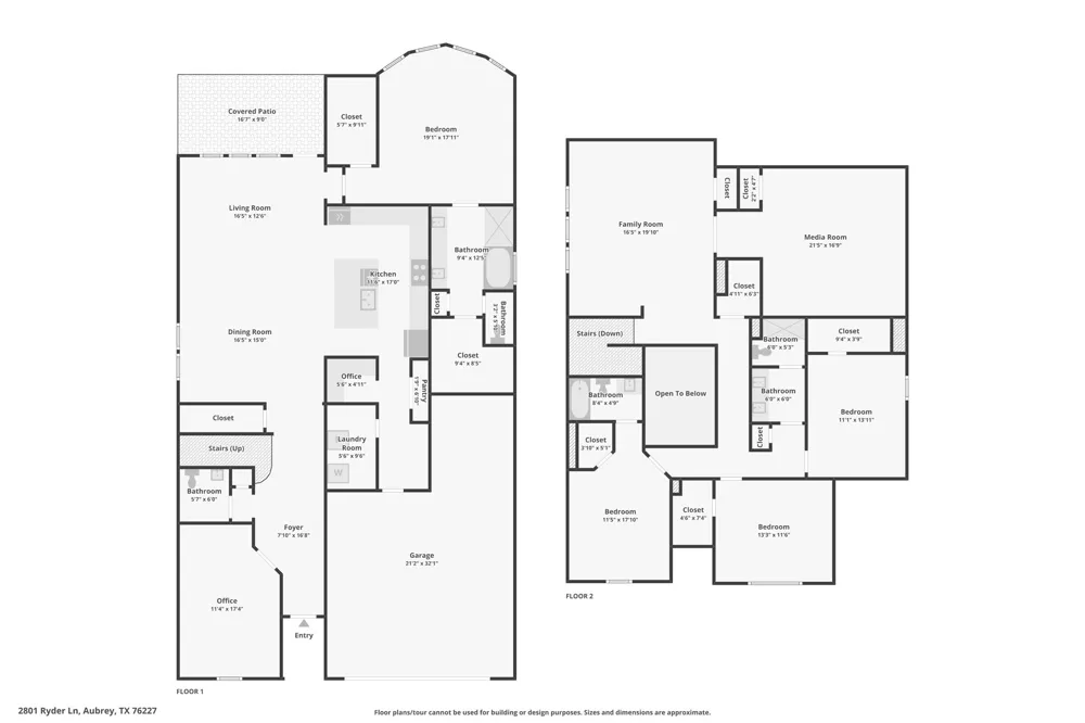 2801 RYDER LANE Aubrey, TX 76227