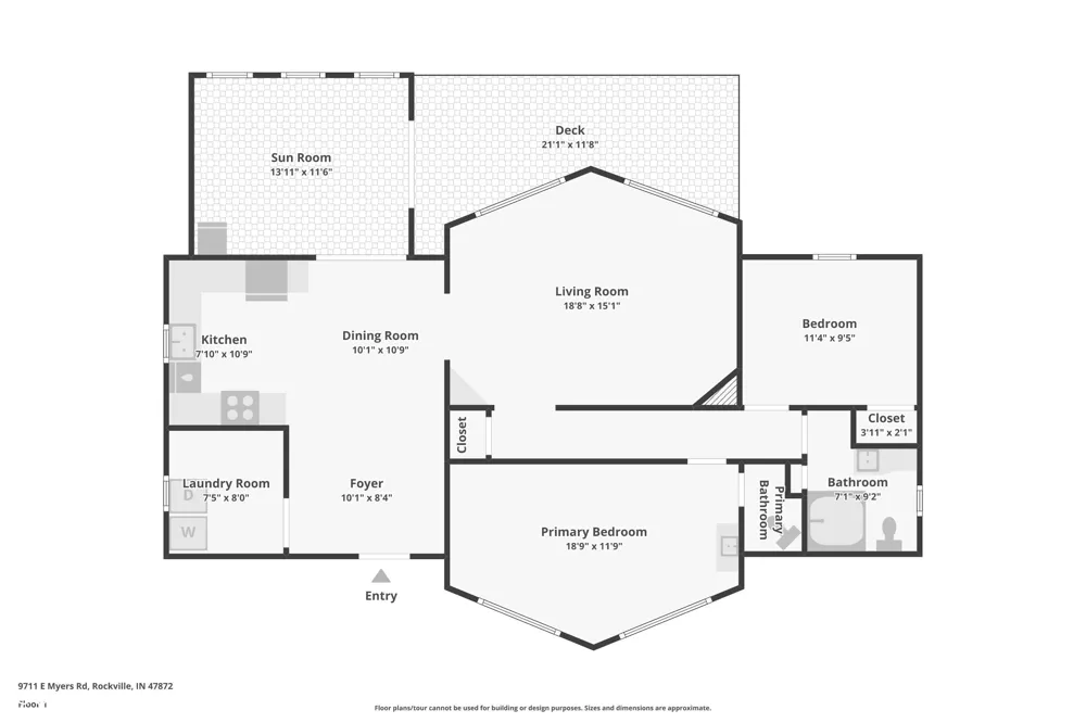9711 E Myers Rockville, IN 47872