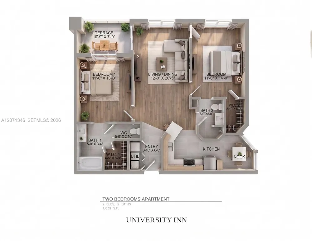 1280 S Alhambra Cir #2413 Coral Gables, FL 33146