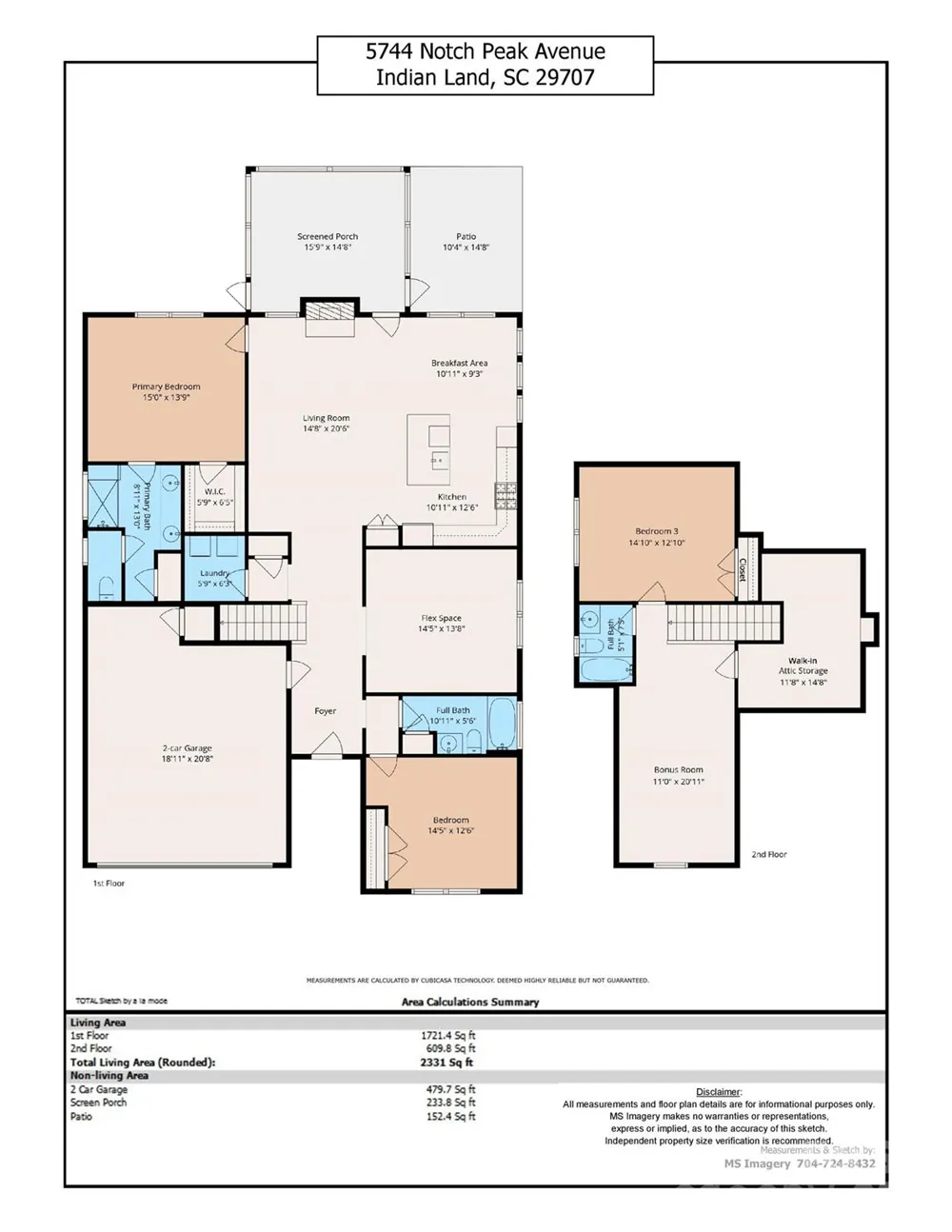 5744 Notch Peak Avenue Indian Land, SC 29707