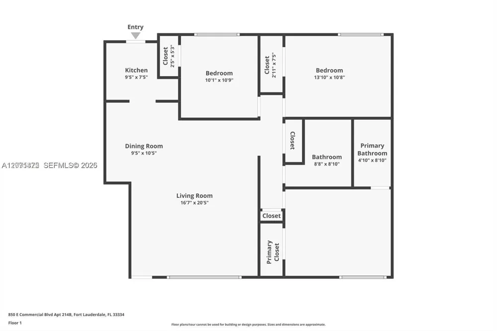850 E Commercial Blvd #214B Oakland Park, FL 33334
