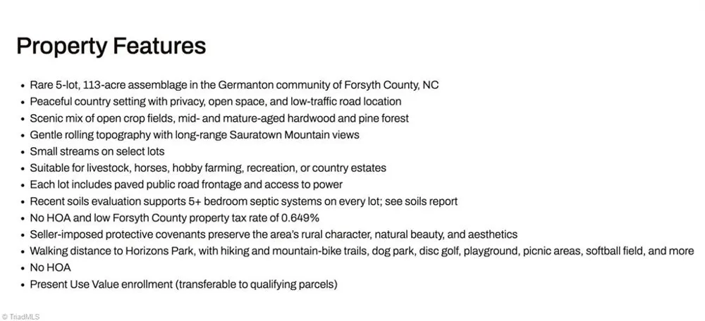 0 Tesh Road Germanton, NC 27019