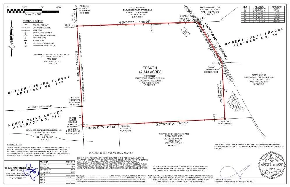 4 County Road 2780 Woodville, TX 75979