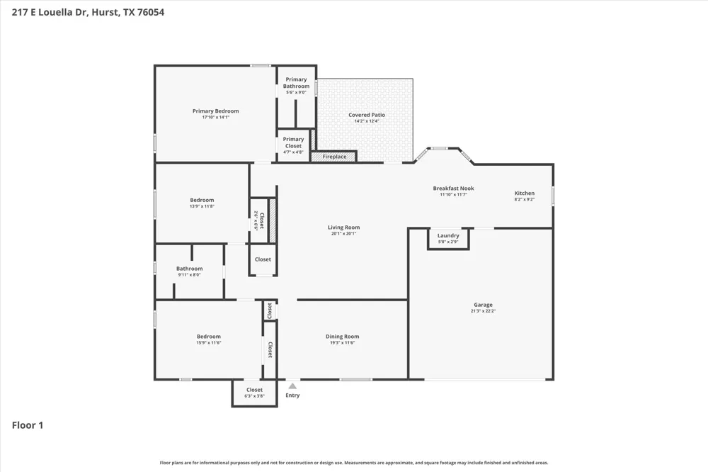 217 E Louella Drive Hurst, TX 76054