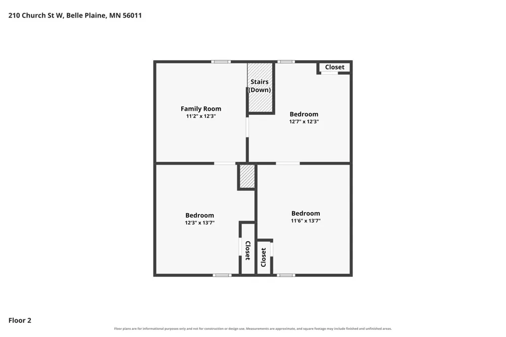 210 W Church Street Belle Plaine, MN 56011