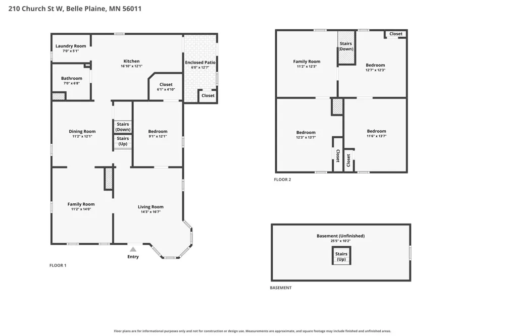 210 W Church Street Belle Plaine, MN 56011