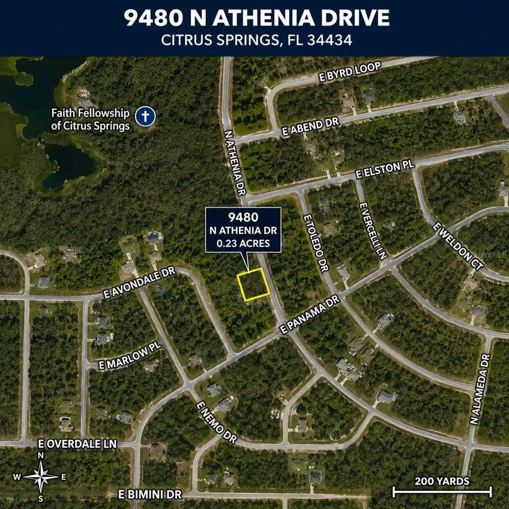 9480 ATHENIA DRIVE Citrus Springs, FL 34434