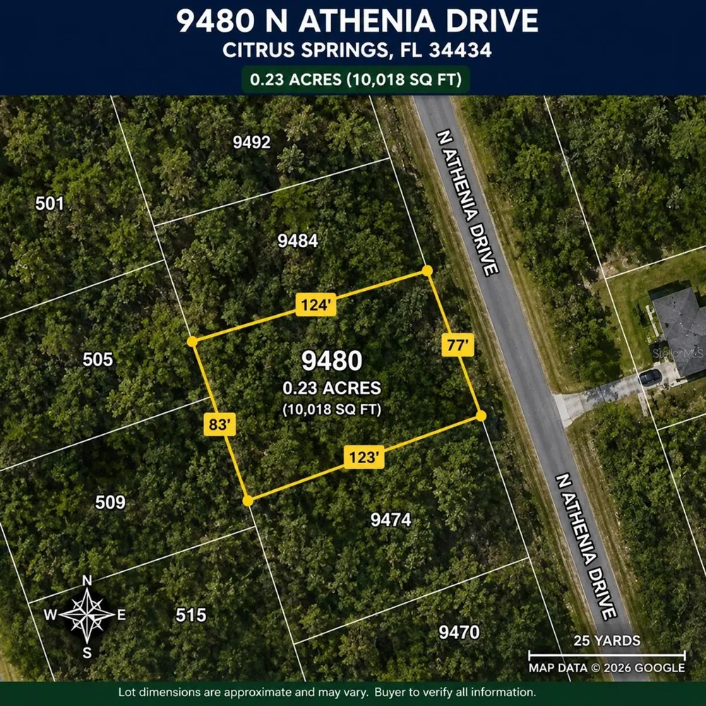 9480 ATHENIA DRIVE Citrus Springs, FL 34434