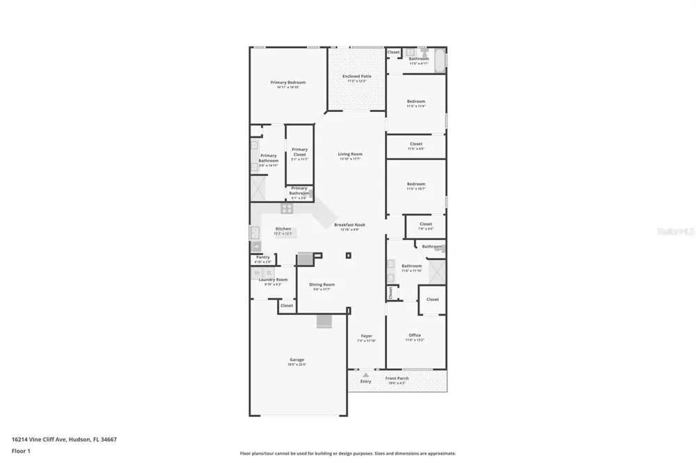 16214 VINE CLIFF AVENUE Hudson, FL 34667