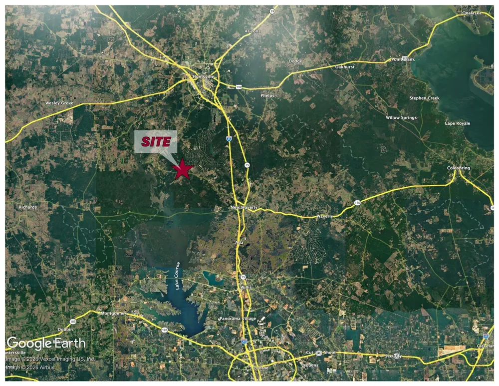 1 Texas Grand Road Huntsville, TX 77340