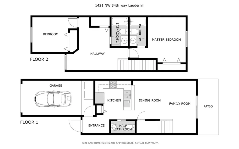 1421 NW 34TH WAY #1421 Lauderhill, FL 33311