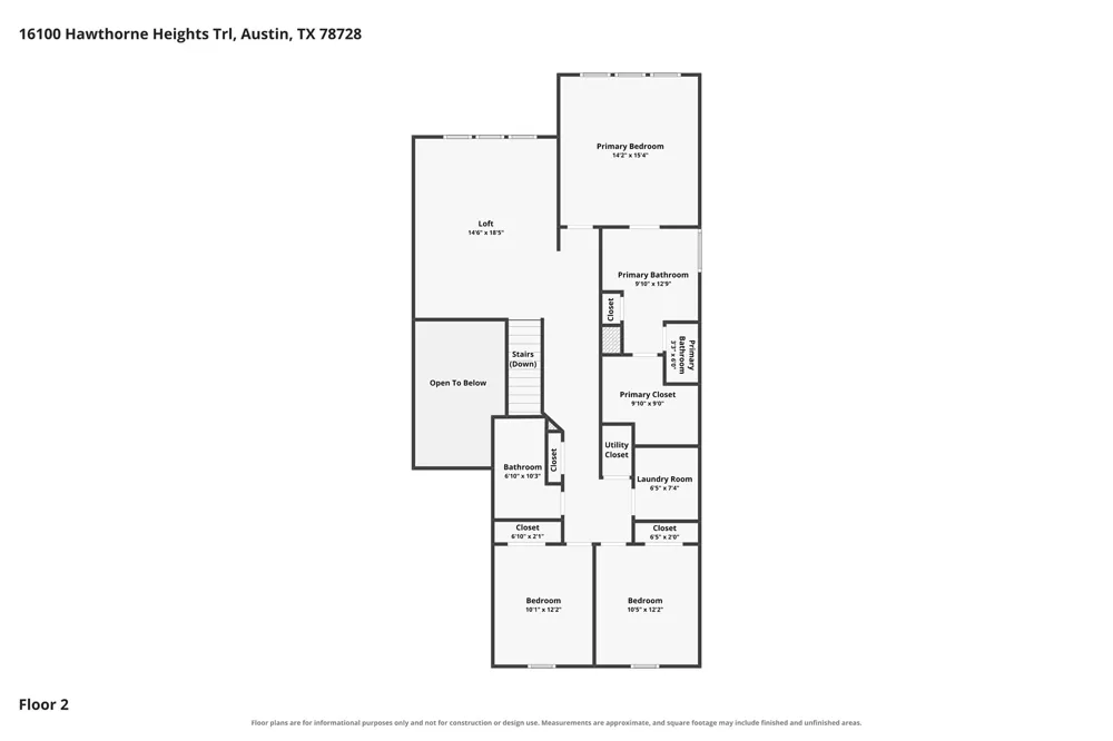 16100 Hawthorne Heights Trail Austin, TX 78728