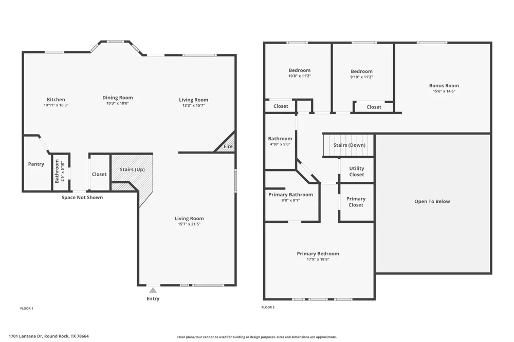 1701 Lantana Drive Round Rock, TX 78664
