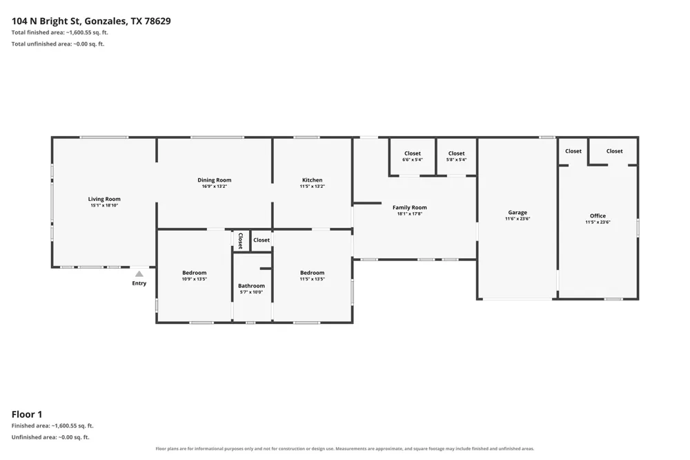 104 Bright Street Gonzales, TX 78629