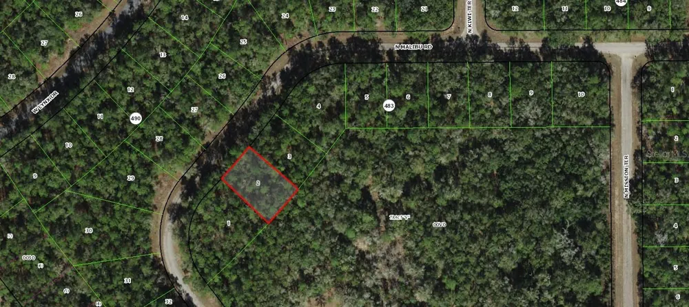 8747 MALIBU ROAD Citrus Springs, FL 34434
