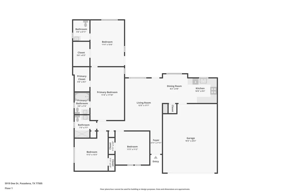5919 Dee Drive Pasadena, TX 77505