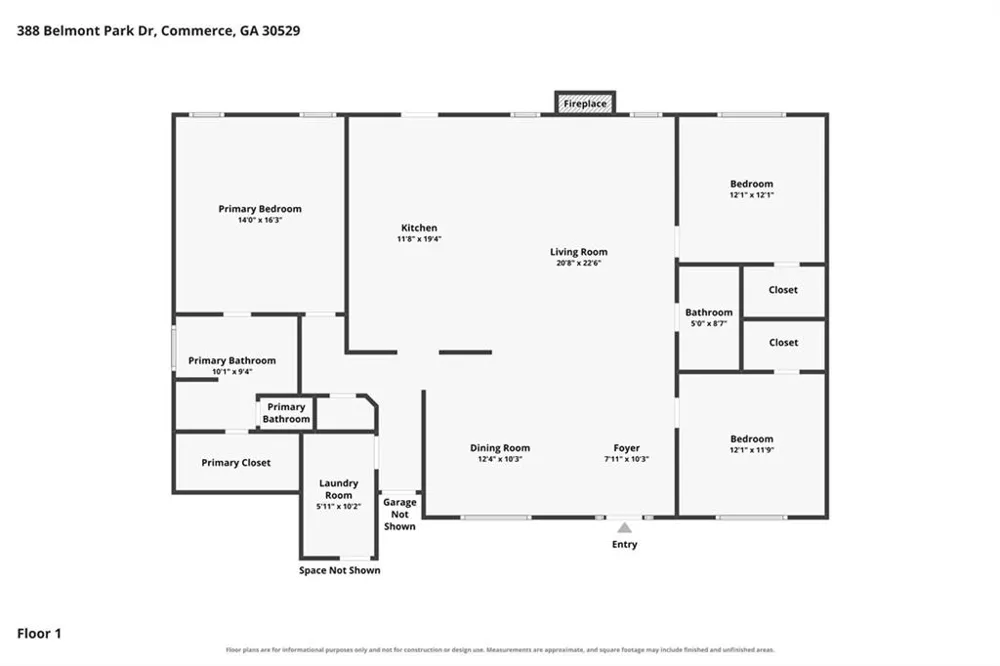 388 Belmont Park Drive Commerce, GA 30529