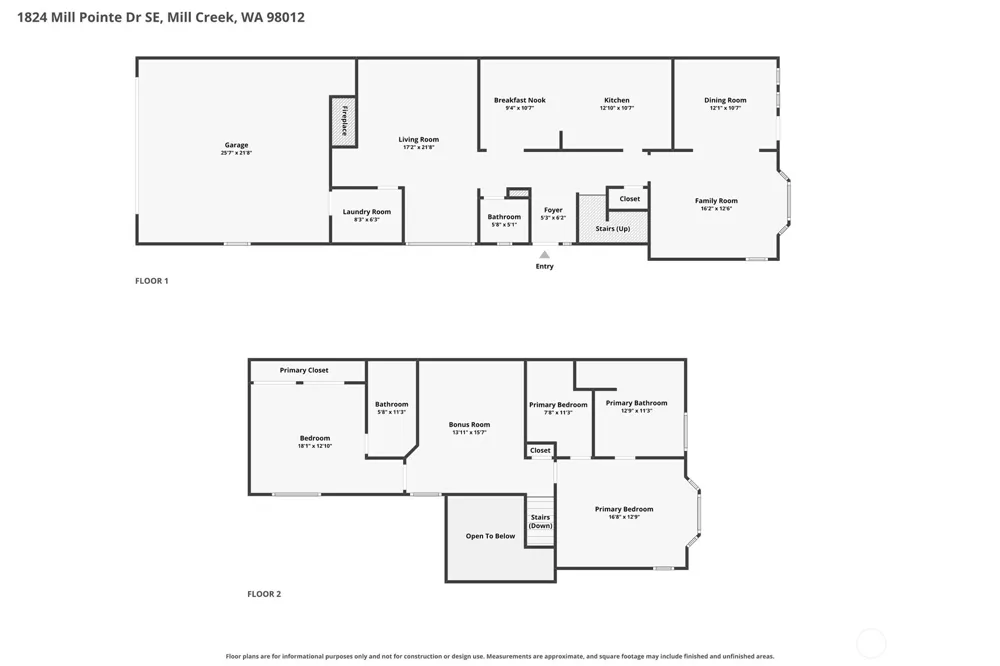 1824 Mill Pointe Drive SE Mill Creek, WA 98012