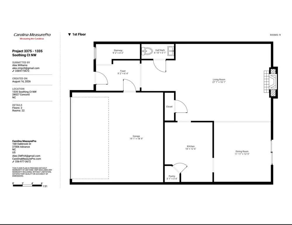1335 Soothing Court NW Concord, NC 28027