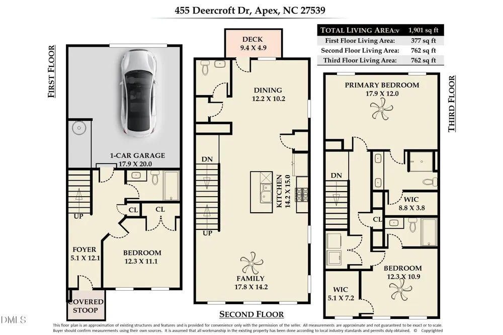 455 Deercroft Drive Apex, NC 27539