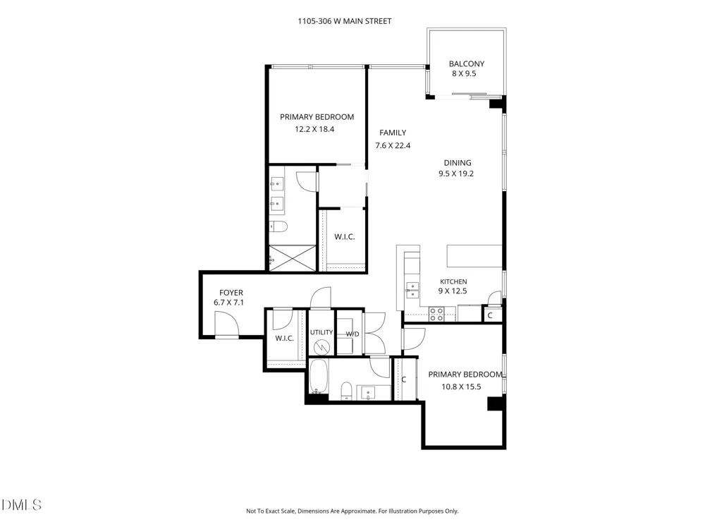 1105 W Main Street ##306 Durham, NC 27701