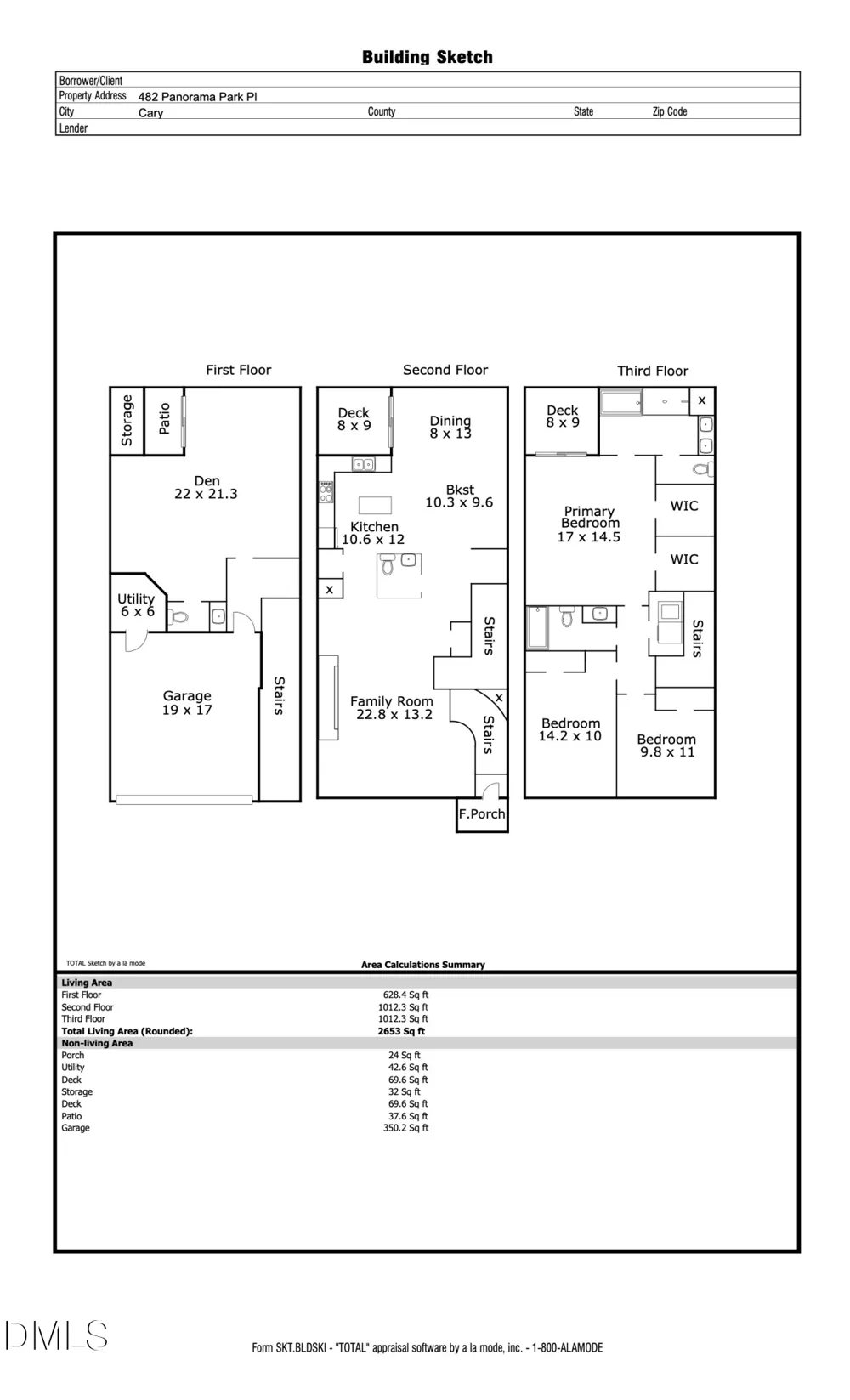 482 Panorama Park Place Cary, NC 27519