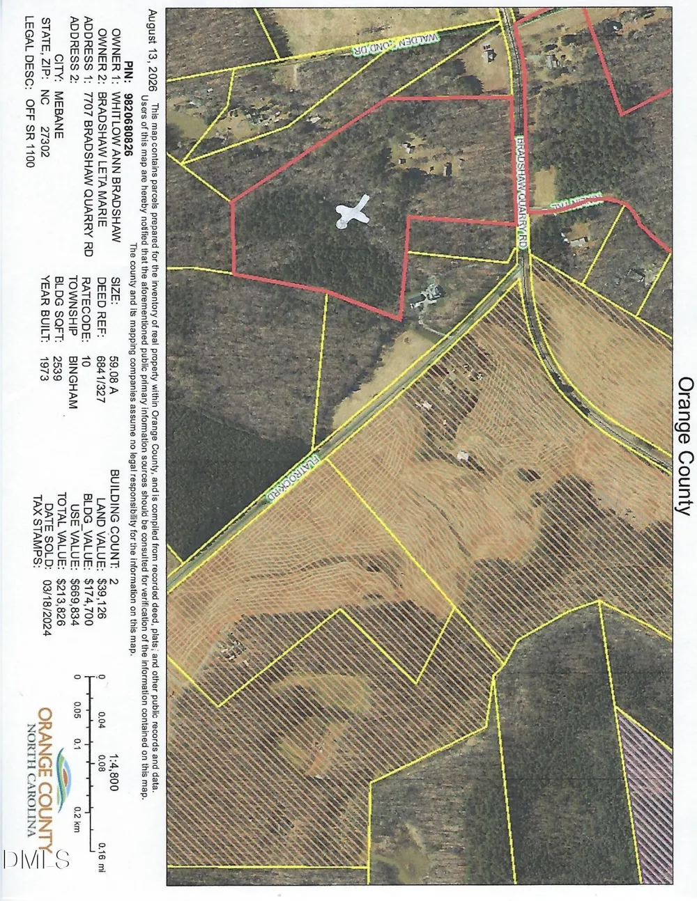 0 Bradshaw Quarry Road Mebane, NC 27302