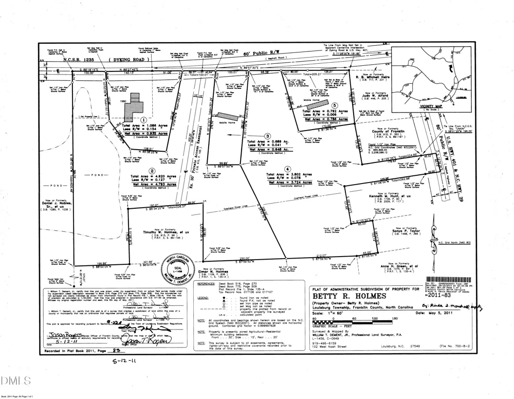69 Dyking Road Louisburg, NC 27549