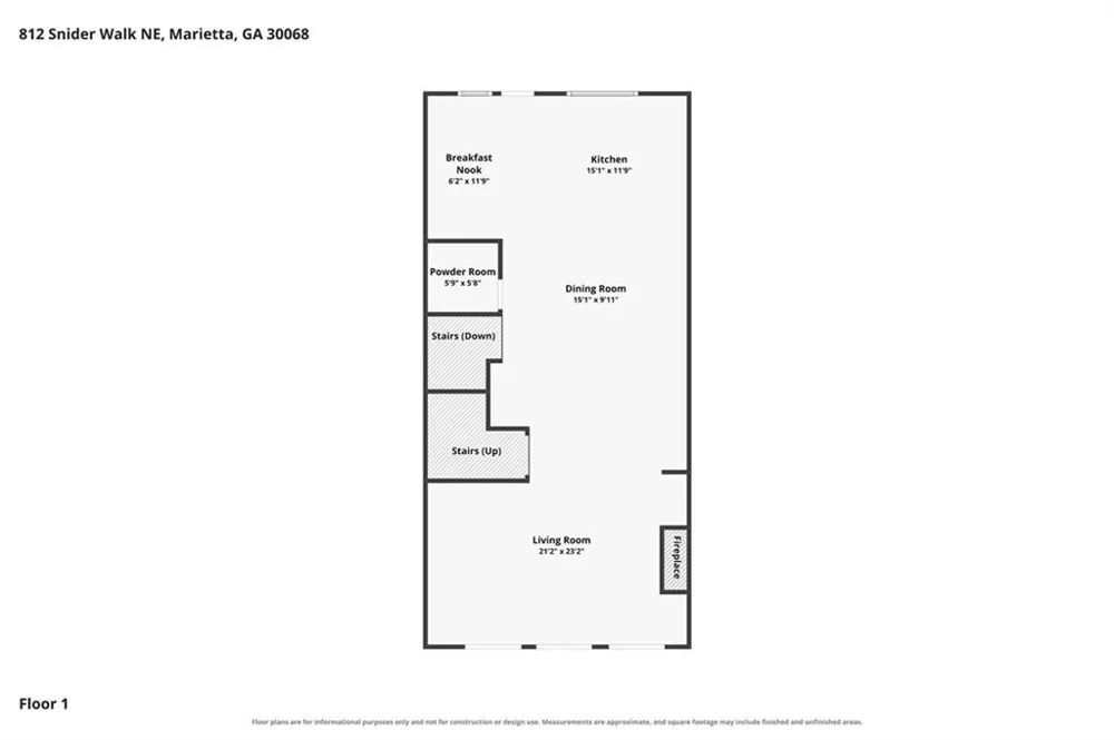 812 Snider Walk NE Marietta, GA 30068