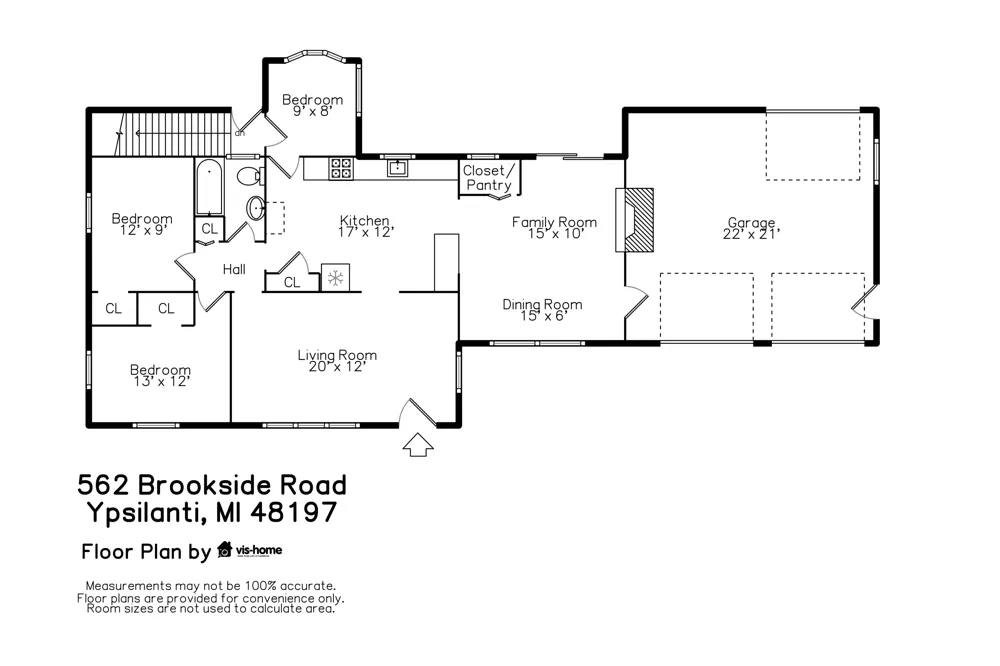 562 Brookside Road Ypsilanti, MI 48197