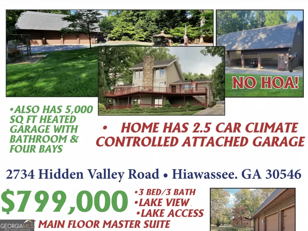 2734 Hidden Valley RD Hiawassee, GA 30546