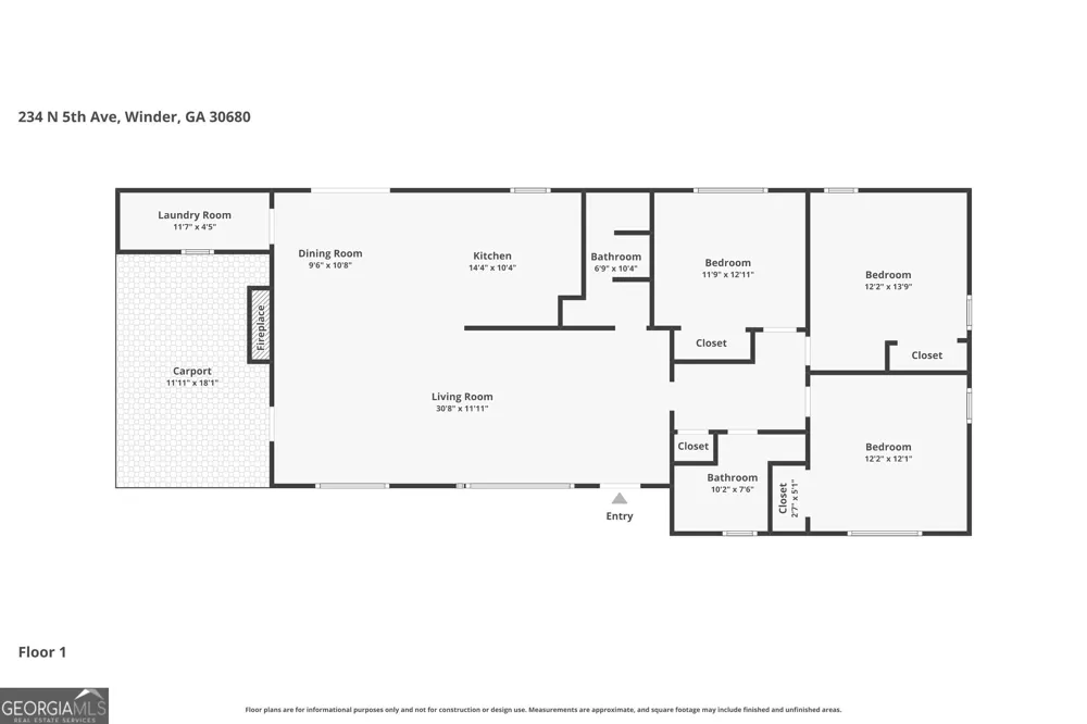 234 N 5th AVE Winder, GA 30680