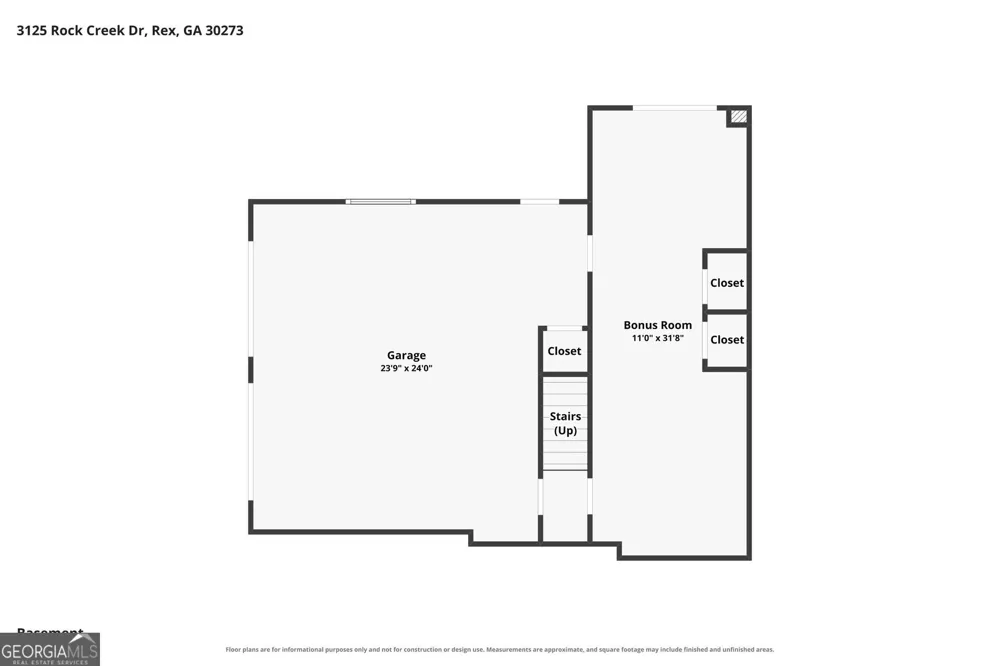 3125 Rock Creek DR Rex, GA 30273