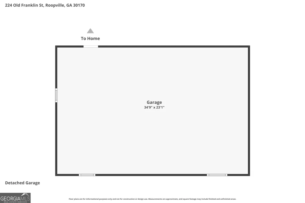 224 Old Franklin ST Roopville, GA 30170