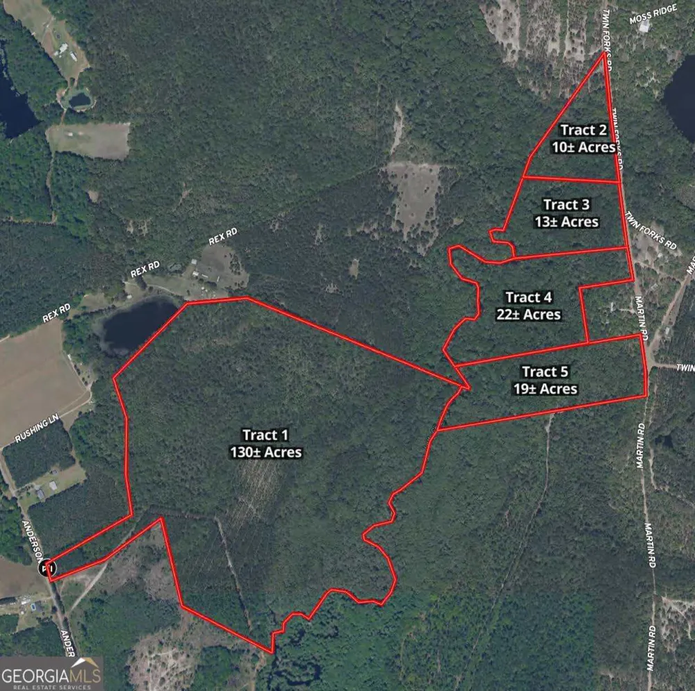 0 Twin Forks Rd/Martin RD Statesboro, GA 30458