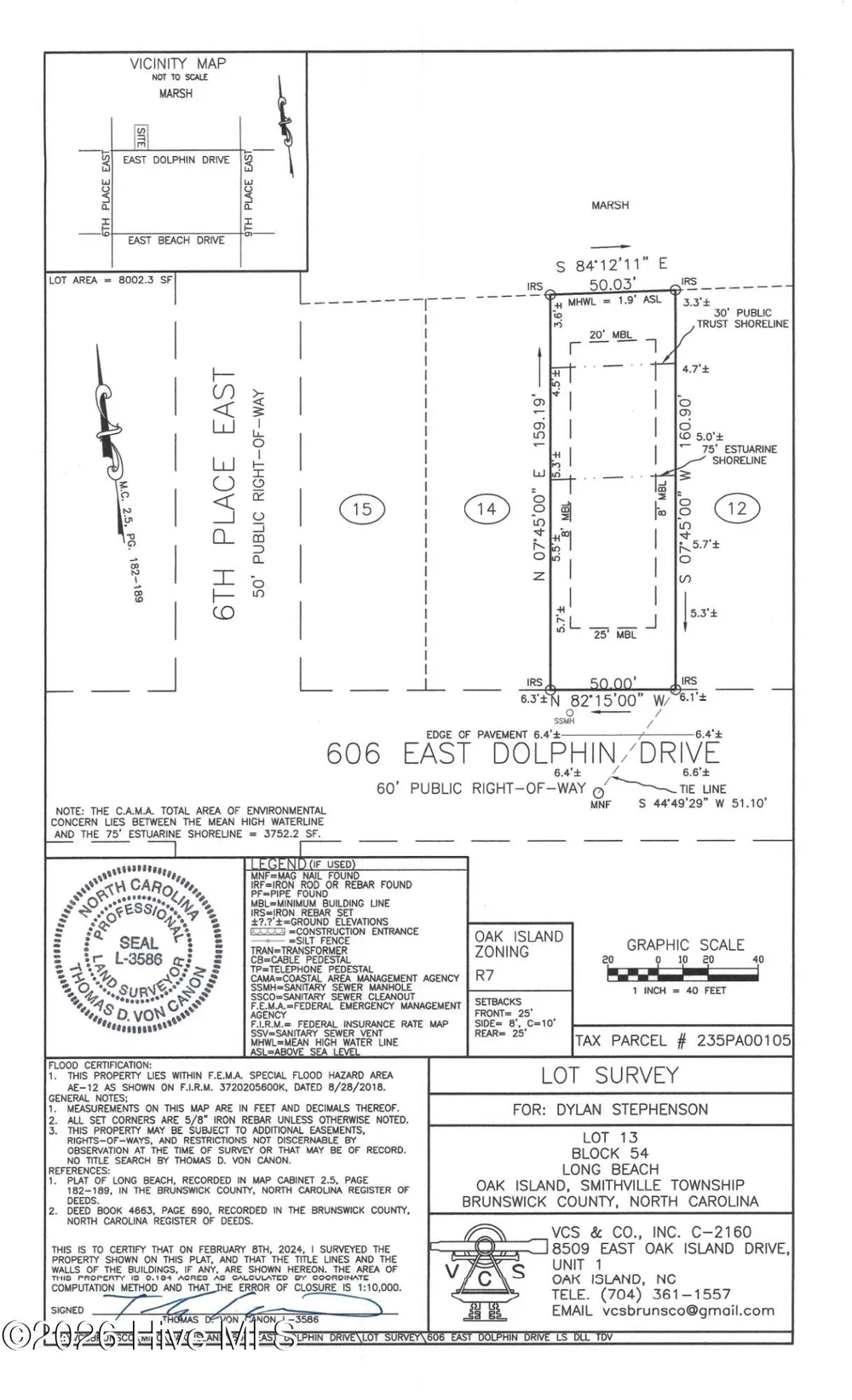 606 E Dolphin Drive Oak Island, NC 28465