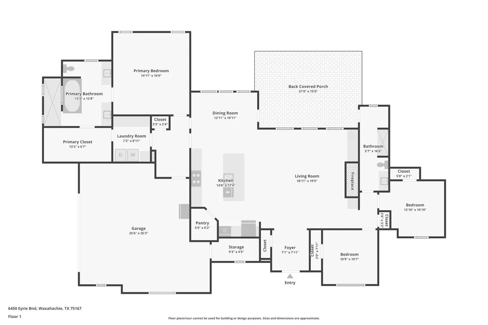 6450 Eyrie Bend Waxahachie, TX 75167
