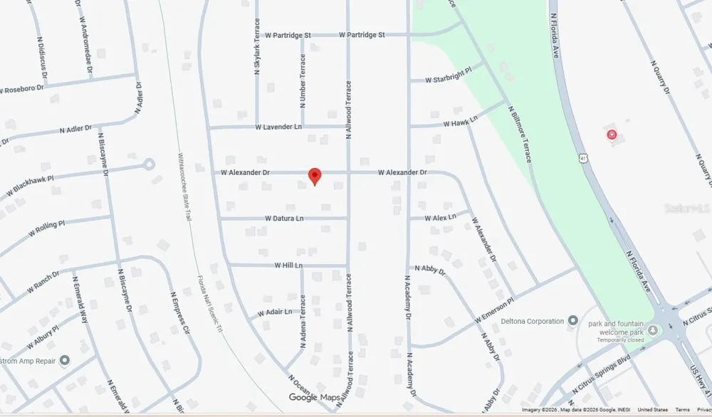 1588 W ALEXANDER DRIVE Citrus Springs, FL 34434