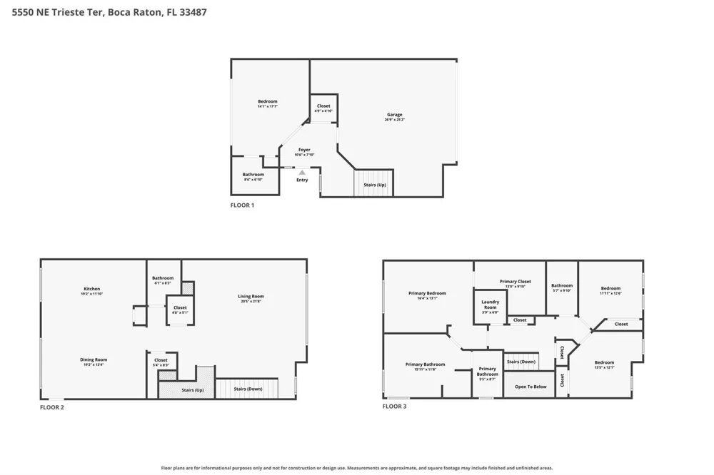 5550 NE Trieste Terrace Boca Raton, FL 33487