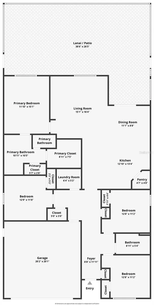 1802 MYRTLEBROOKE DRIVE Edgewater, FL 32141