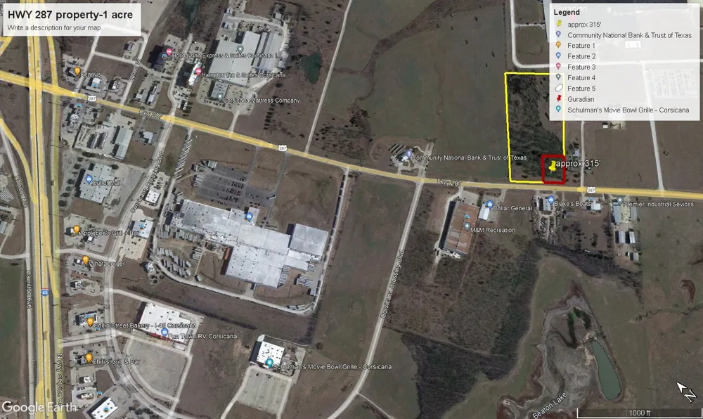 S US Highway 287 Corsicana, TX 75110