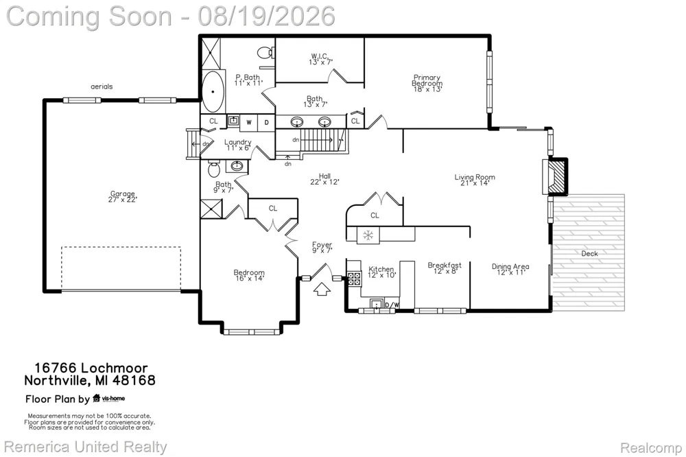 16766 Lochmoor Circle W Northville Township, MI 48168