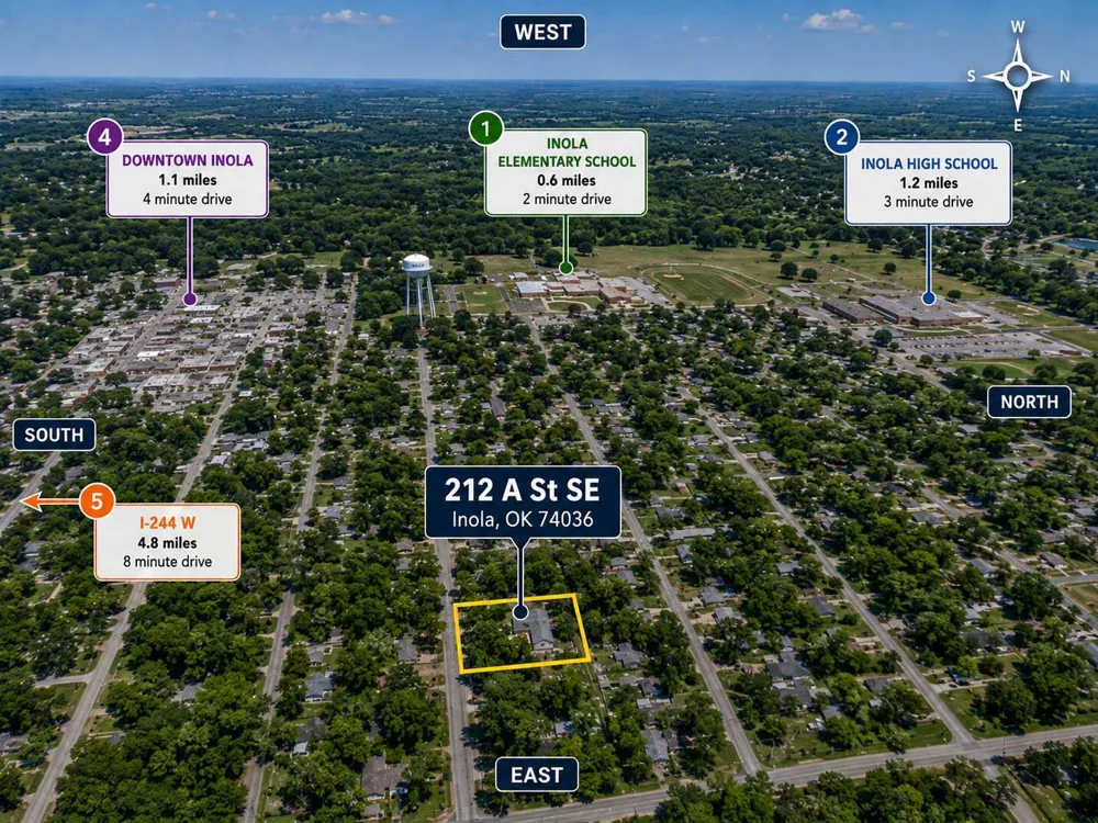 212 A STREET SE Inola, OK 74036