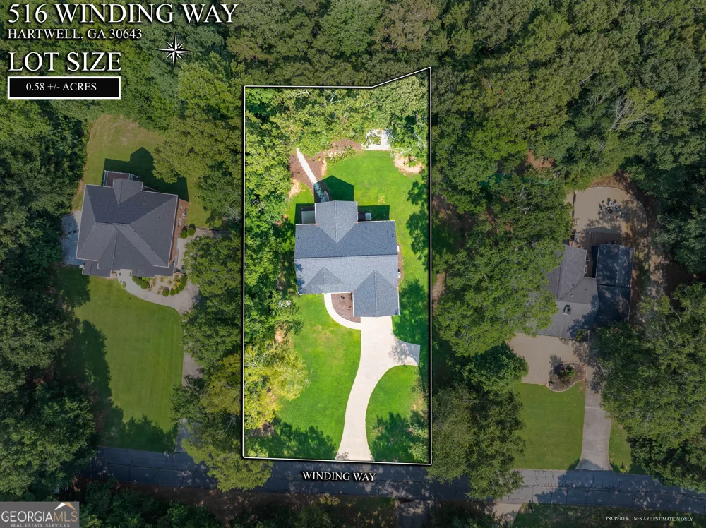 516 Winding WAY Hartwell, GA 30643