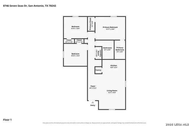 8746 Seven Seas Dr San Antonio, TX 78242