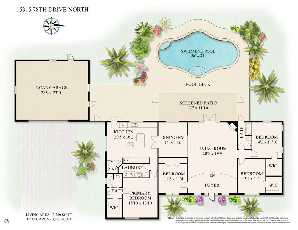 15315 78TH DRIVE Palm Beach Gardens, FL 33418
